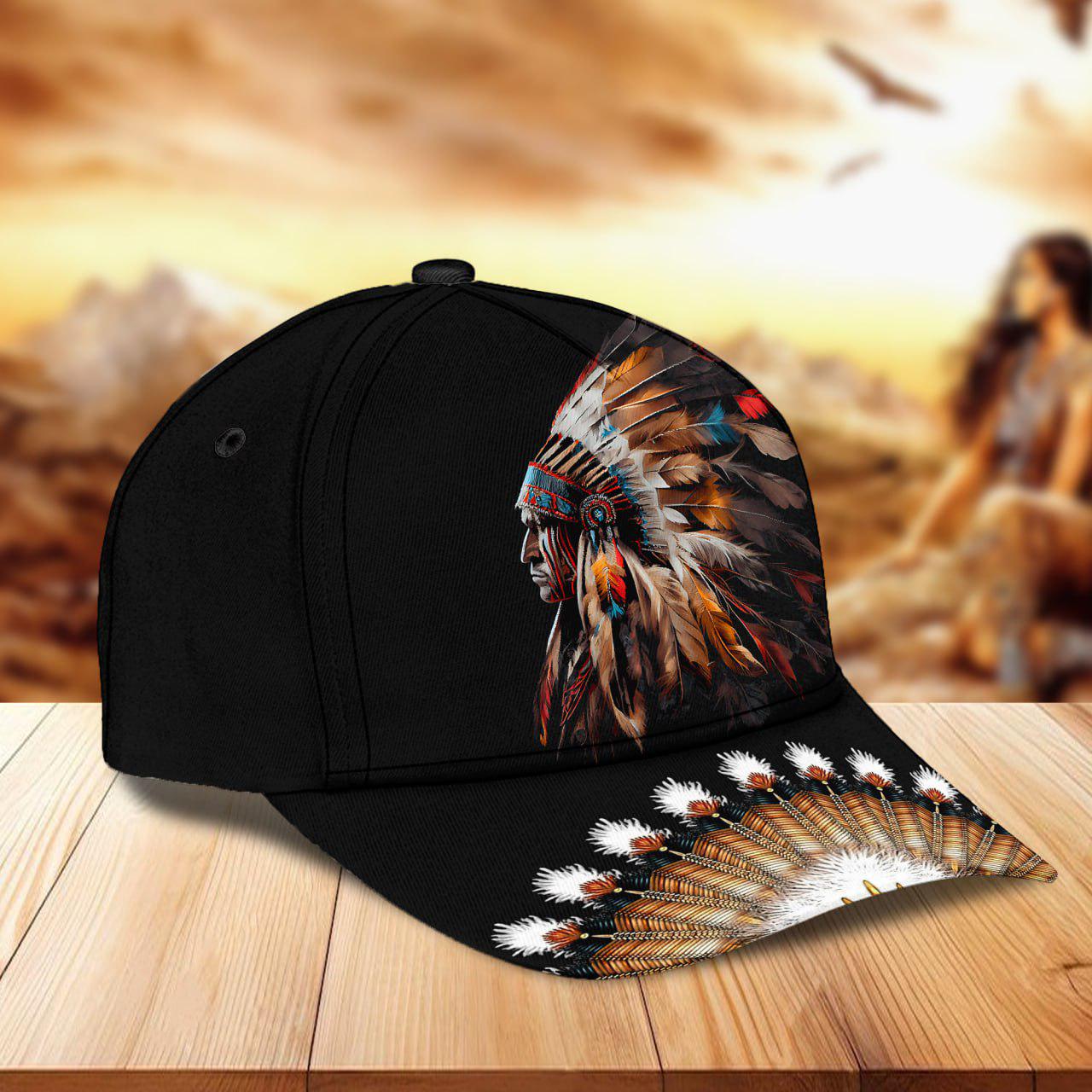 Proudly Native American Baseball Cap Indigenous Caps Tribal Hats