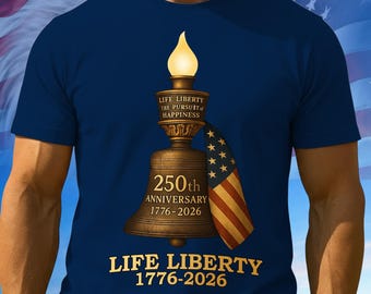 Mens 250 Anniversary USA Shirt, Bald Eagle American Flag Tee, 1776–2026 Shirt for Men & Women, Patriotic Tee, Independence Day Gift Ideas
