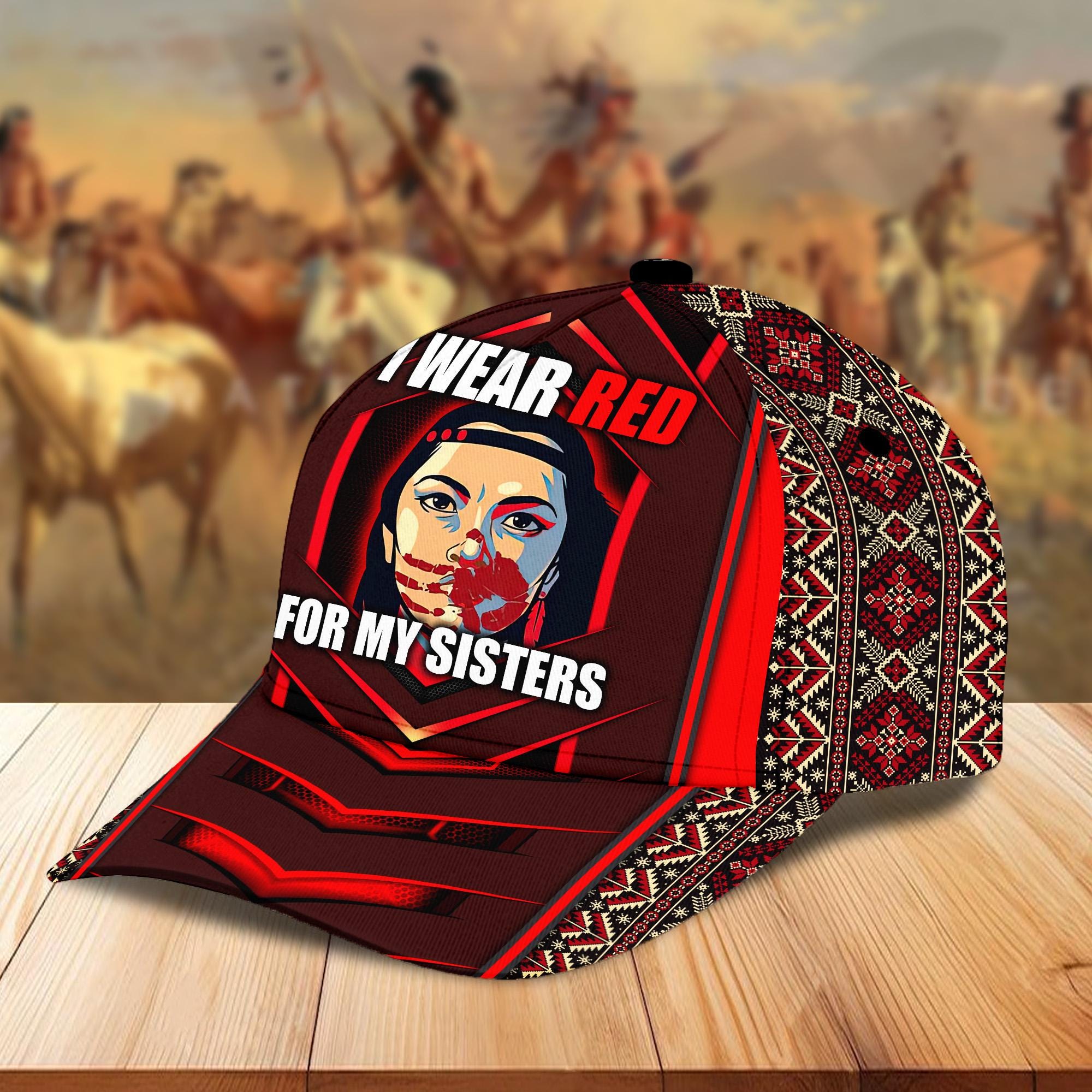 I Wear Red for My Sisters Baseball Cap Native American Hat Stolen ...