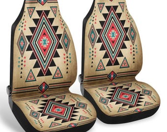 Native Southwestern Upholstery Car Seat Cover, Tribal Seat Protector, Car Seat Cover for Vehicles, Truck Seat Covers, Car Seat Accessory