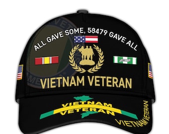 Vietnam Veteran Hats For Men All Gave Some Veterans Cap Proud US Veteran Dad Hat Patriotic Hats For Men Military Hat Cap Gifts For Vets