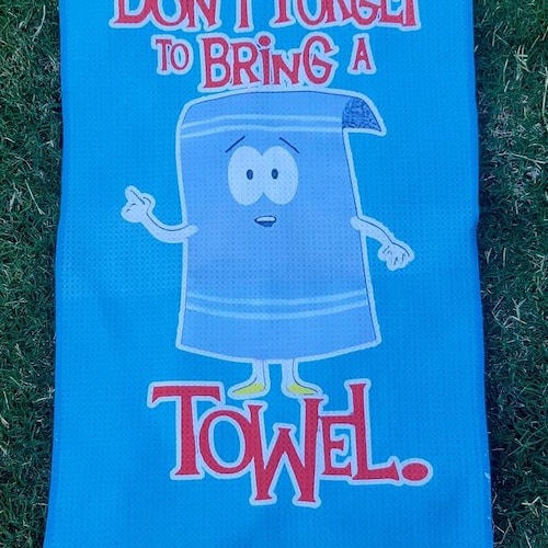 Towelie Golf Towel Etsy