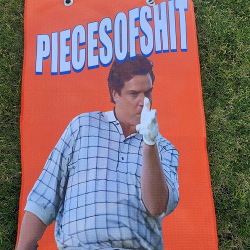 Happy Shooter Golf Towel Happy Gilmore Golfer Gift Etsy Singapore