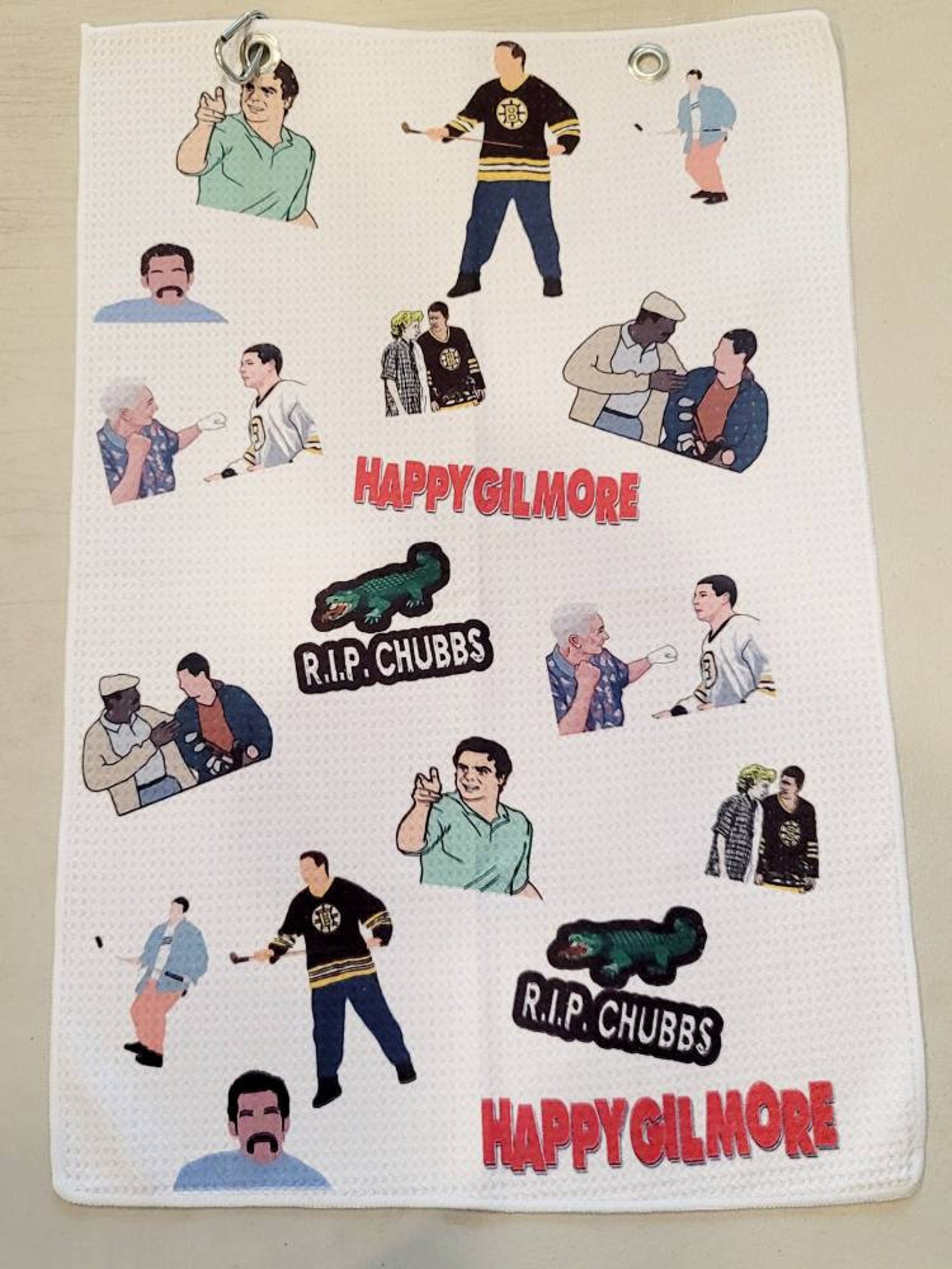 Happy Gilmore Golf Towel Etsy