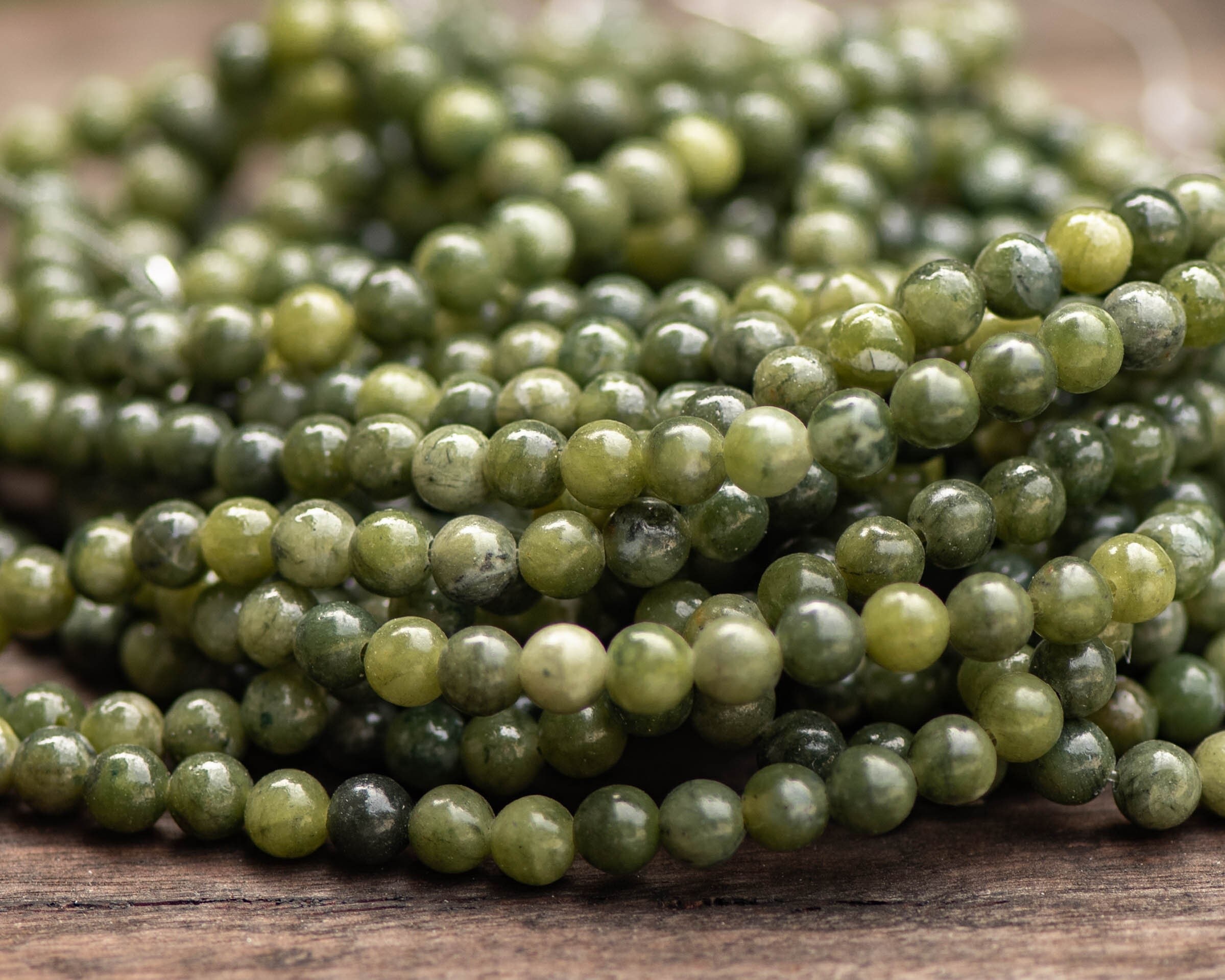 4mm 6mm 8mm 10mm Green jade beads Green stone beads 36cm/a strand Gemstone beads Aventurine beads Natural Aventurine beads Jade beads