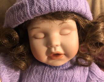 Haunted Sleepy Porcelain Doll "Bea"