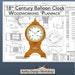 see more listings in the Clock Plans - pdfs section