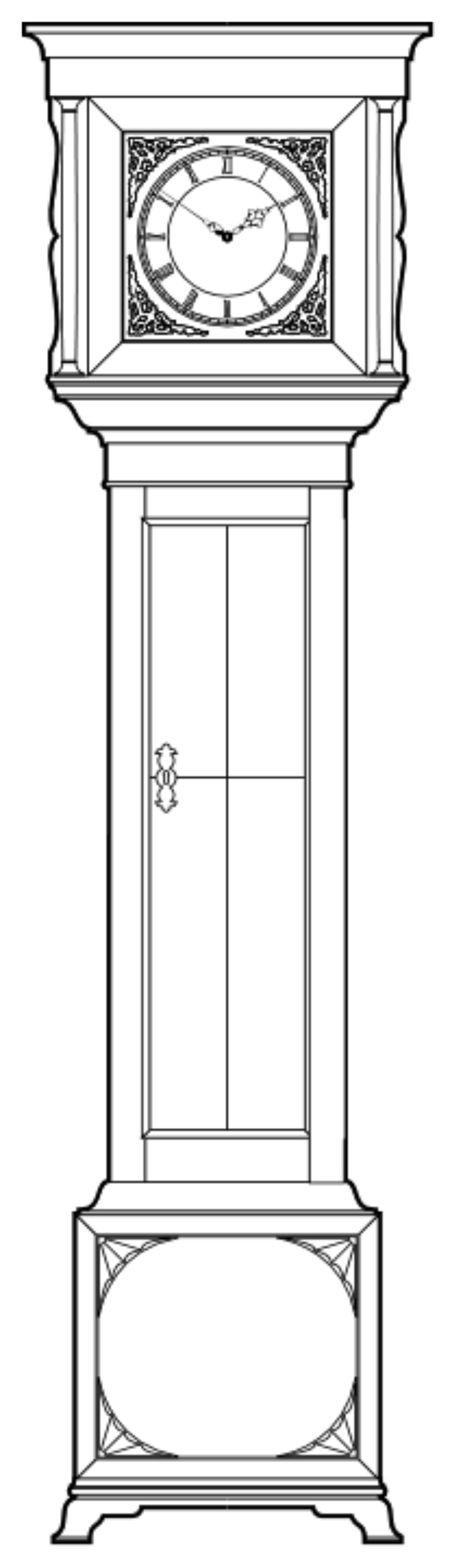 Longcase Clock Plans Granddaughter Clocks Granddaughter Clock Plan
