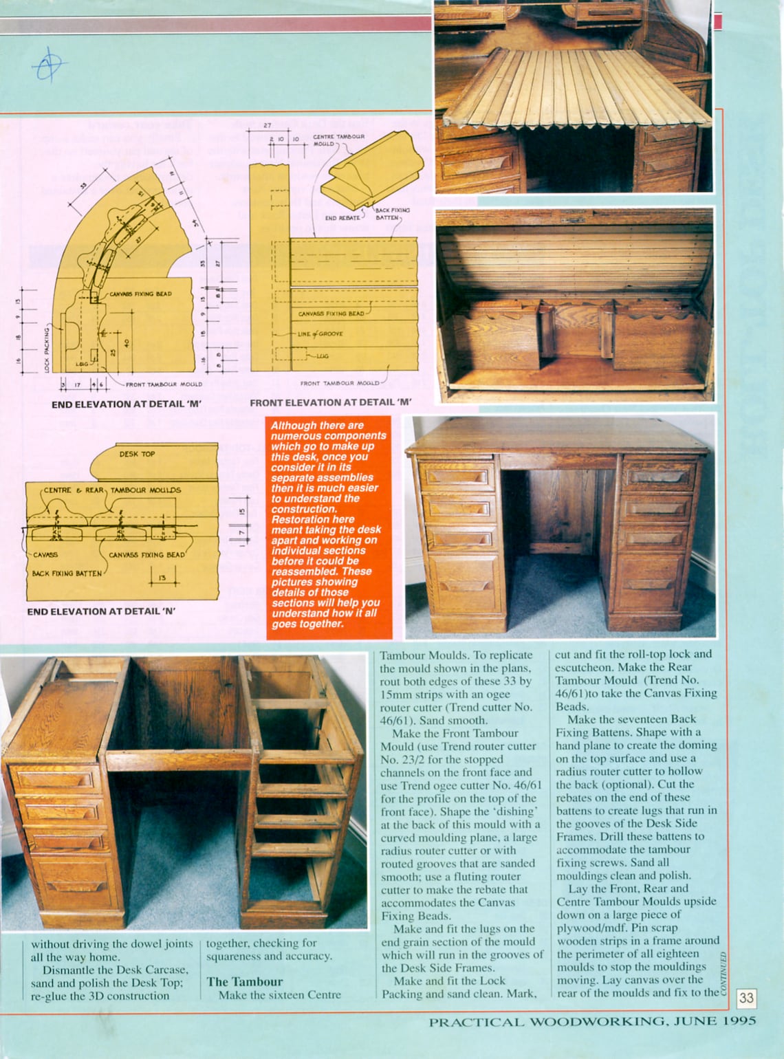 American Roll Top Desk Plans Woodwork Plan DIY Home Office Etsy