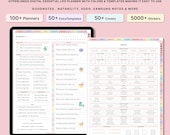 Digital Life Planner, Ultimate Life Planner Google, All in One Life Planner, Digital Life Planner, ADHD Life Planner, Habits Ipad Planner