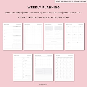 Prayer Planner Printable | Bible Study Journal, Scripture Notes, Daily Prayer Log, Gratitude Journal, Faith Workbook, Christian Planner image 5