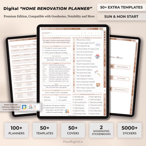 Smart renovation planning