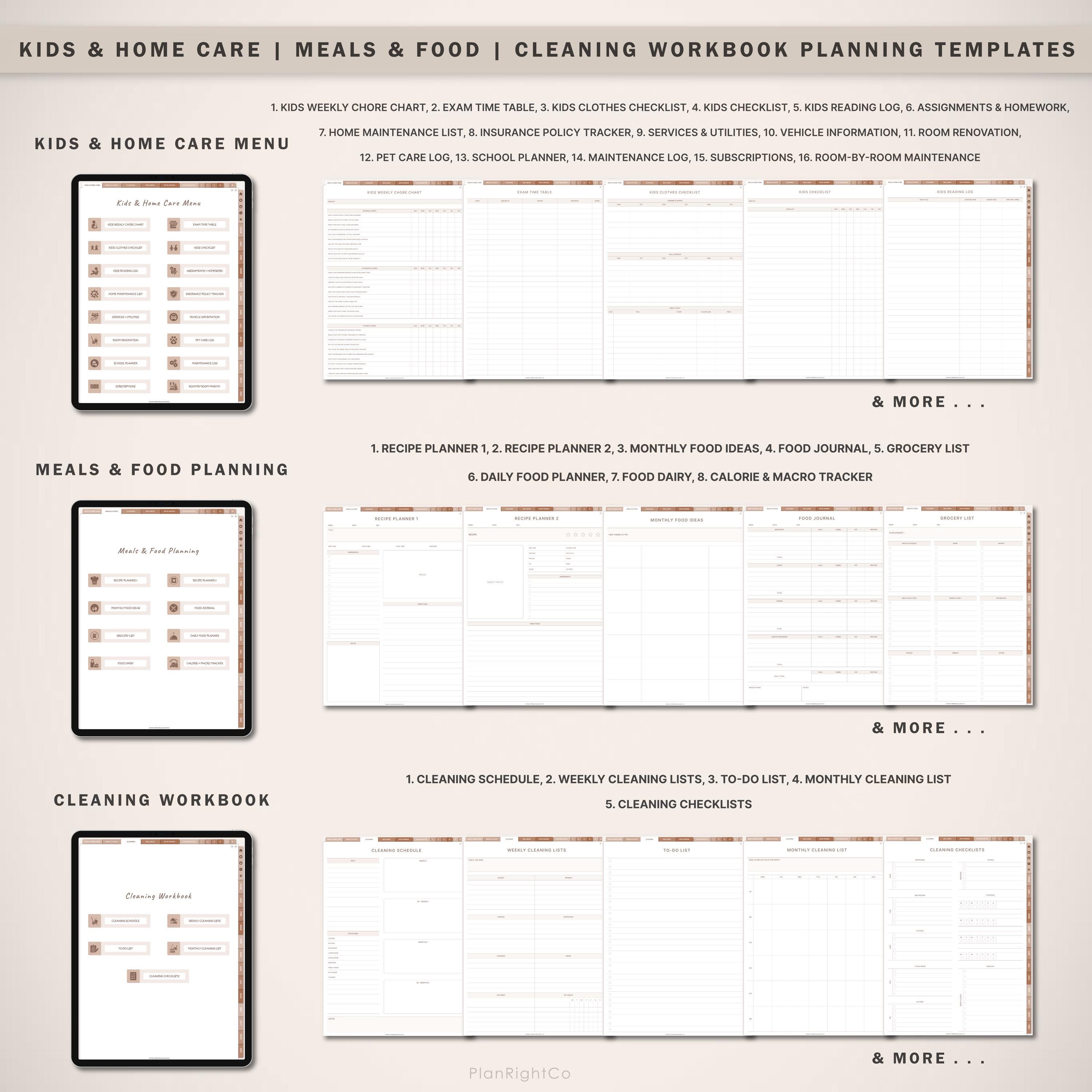 Digital Mom Life Planner, Mom Planner, Busy Mom, Digital Life Planner ...