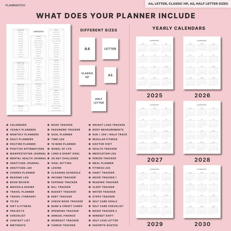 Utskrivbar Glow Up-planerare | Självvårds- och välbefinnandeplanerare | Skönhet, hudvård, fitness, livsstil, humörspårare | Glow Up-guide, A4 A5 brev bild 2