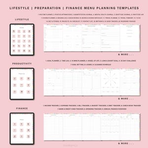 Digital Skincare Routine, Fitness Journal, Glow Up Planner, Period Tracker, Workout Planner, Weight Loss Track, Goal Planner, Beauty Planner image 5