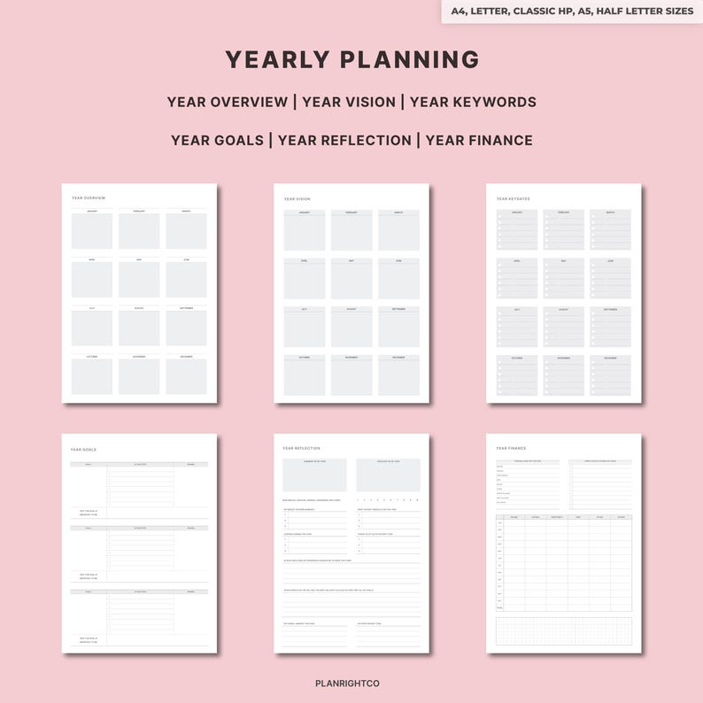 Prayer Planner Printable | Bible Study Journal, Scripture Notes, Daily ...