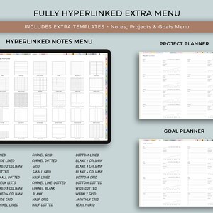 Digital Planner 2024 2025 Undated , iPad Planner, Goodnotes Planner ...