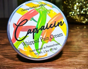 Capsaicin Infused Whipped Pain Cream