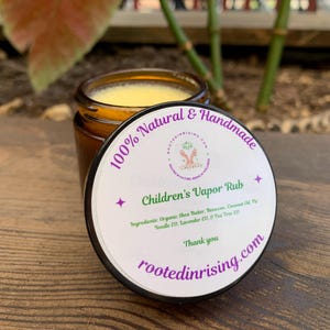 Children’s Vapor Rub