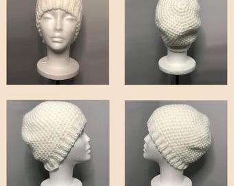 Patrón básico de gorro a crochet