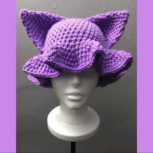Cat Bucket Hat Pattern