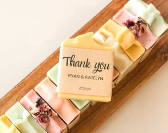 Wedding Favors, Personalized Party Favors, Mini soap Favors, Gifts for Guests,  Handmade Soap Bars, Bulk Soap, Wholesale
