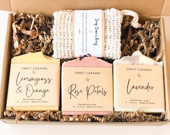 Soap Gift Box Option, Handmade Soap bar, Mothers Day Gift Personalized Gift, Birthday Gift, Housewarming Gift, Bridal shower, Thank you Gift