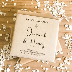 Oatmeal Honey soap bars