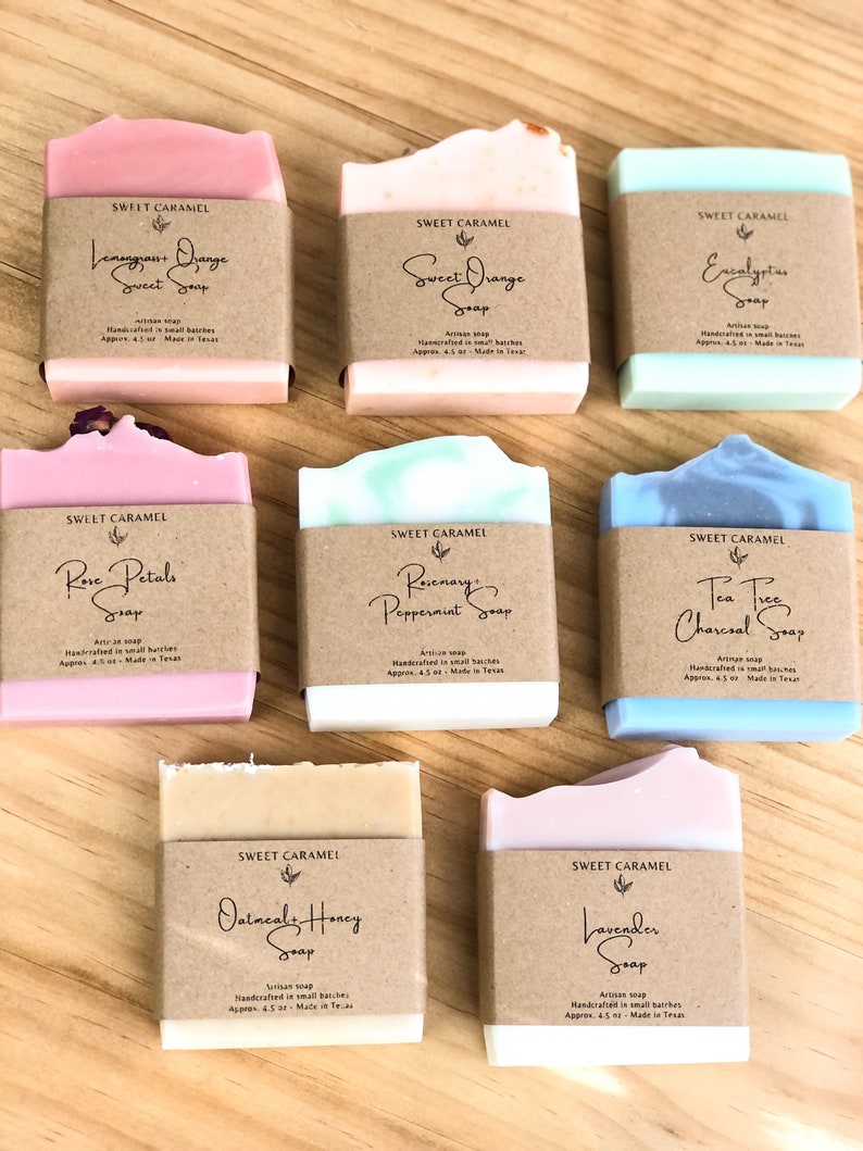 Soap Gift Box Option, Handmade Soap bar, Personalized Gift, Mothers Day Gift, Housewarming Gift, Bridal shower, Thank you & Birthday Gift image 5