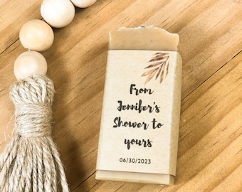 Bridal Shower Favors, Wedding Favors, Party Favors, Mini soap Favor, Gift for Guests, Personalized Party Favor, Handmade soap bar, Bulk Soap