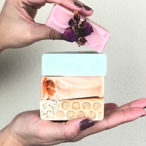 Soap Gift Box Option, Handmade Soap bar, Personalized Gift, Mothers Day Gift, Housewarming Gift, Bridal shower, Thank you & Birthday Gift image 7