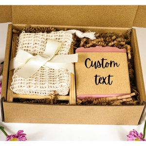 Personalized Gift Box Options, Custom Gift, Bridesmaids Gift, Birthday, Anniversary  Gift, Thank you Gift, Handmade Soap Bar, Gift for her