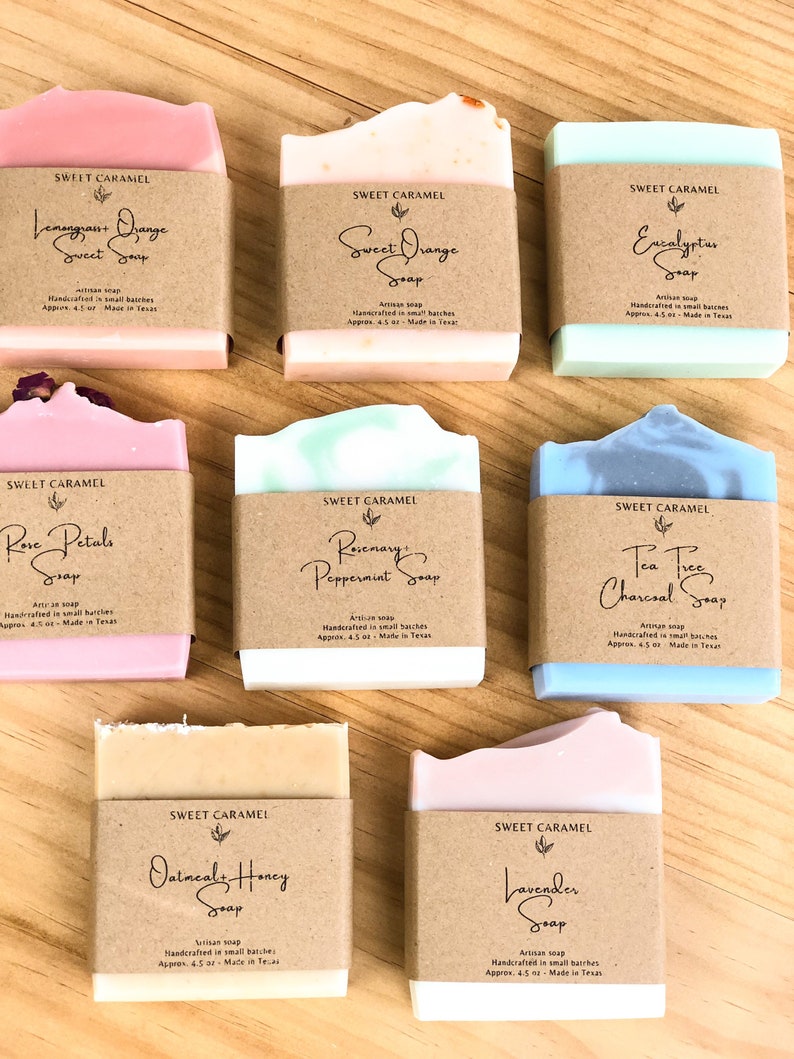 Handmade soap bars