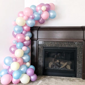 Rainbow Balloon Garland DIY Kit~Unicorn Party Balloons~Rainbow  Balloon~Unicorn Decor~Baby Shower~First Birthday~Bridal Shower~Rainbow Arch