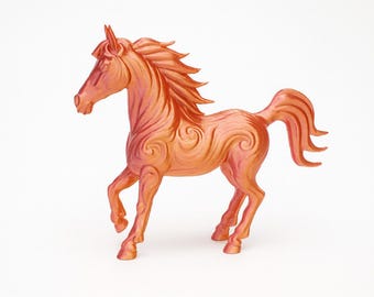 3D Printed Horse Figurine – Year of Fire Horse 2026, PLA Decor