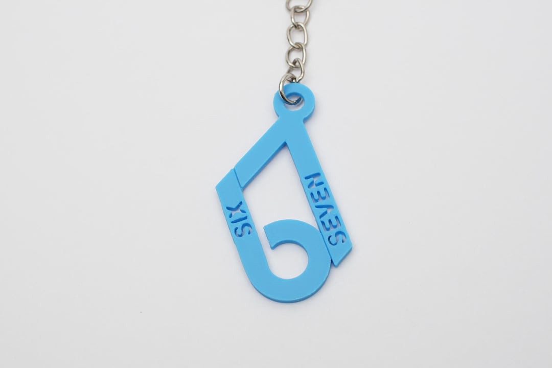 67 Keychain – 3D Printed Keyring for Keys & Backpacks - Etsy