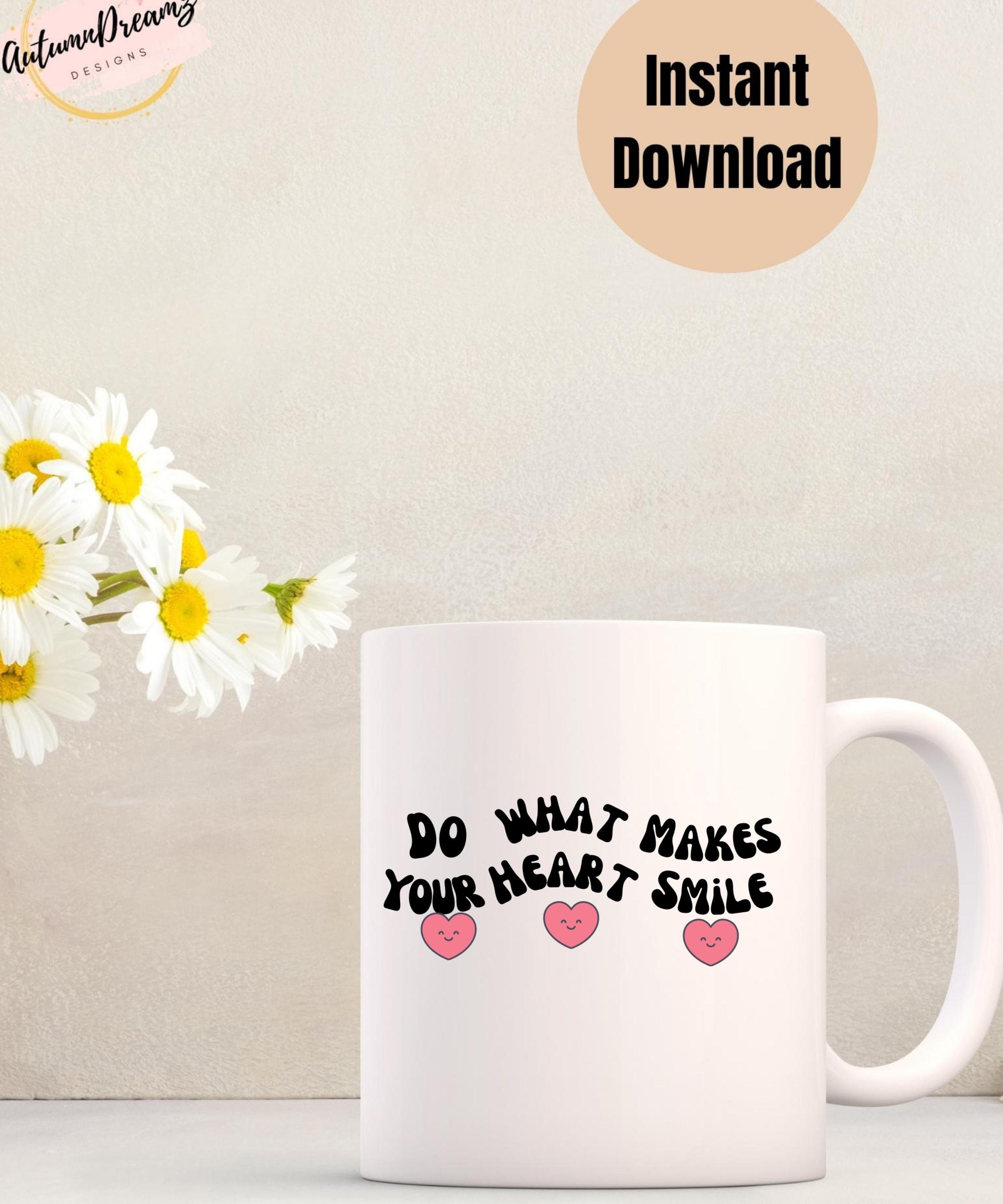 Do What Makes Your Heart Happy SVG Digital Download Retro Etsy