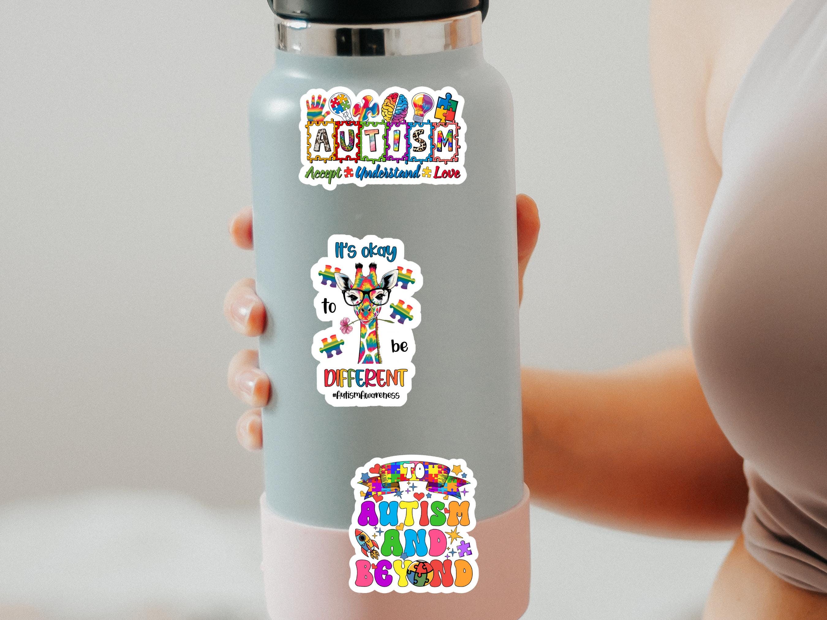 Autism Cancer Sticker Autism Awareness Stickers, Printable Autism Sticker, Neurodiversity ...