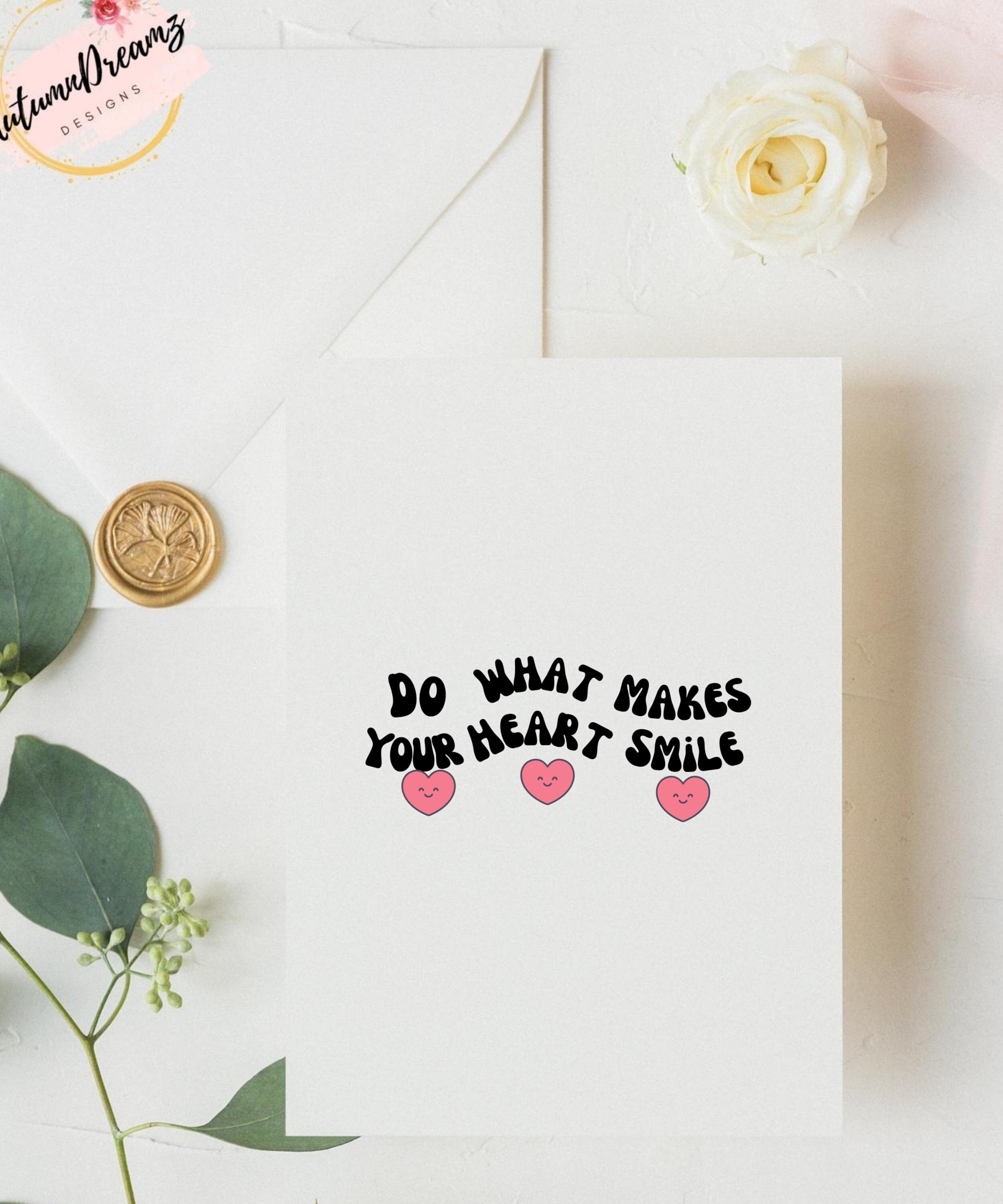Do What Makes Your Heart Happy SVG Digital Download Retro Etsy