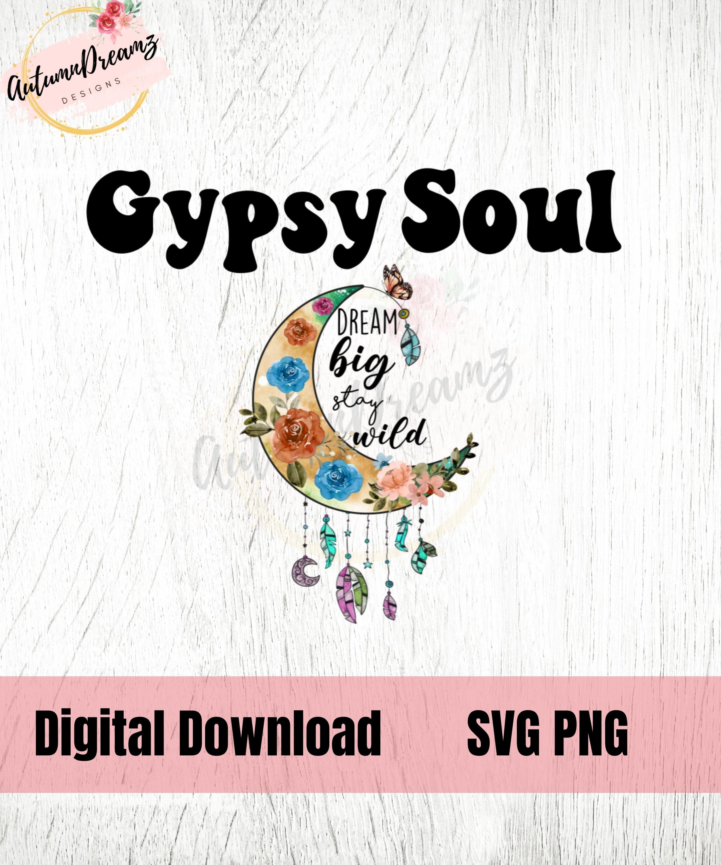 Gypsy Soul SVG Gypsy Cut File Instant Download for Cricut Etsy Australia