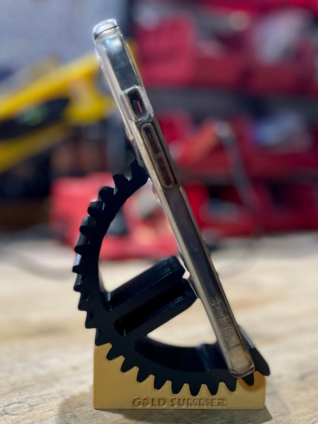 Adjustable Gear Phone Stand Etsy