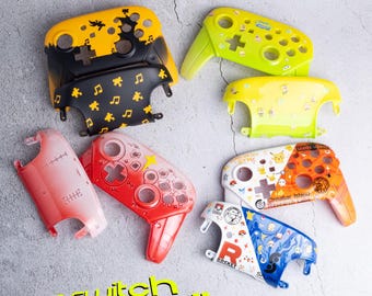 Custom Switch Pro Controller Shells - Painted ProCon Replacement Housing - Various Designs