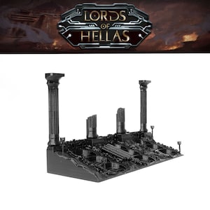 Lords of Hellas - Support Mont Olympe pour carte Quest