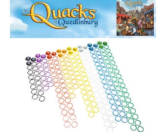 Quacks of Quedlinburg - Protective Token Shields (219+ pcs) Slim version