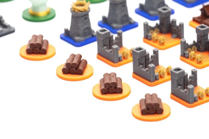 Root Tokens Game Root Board Game 3D Upgrade Kit: Deluxe Tokens for Base Game - Etsy Canada