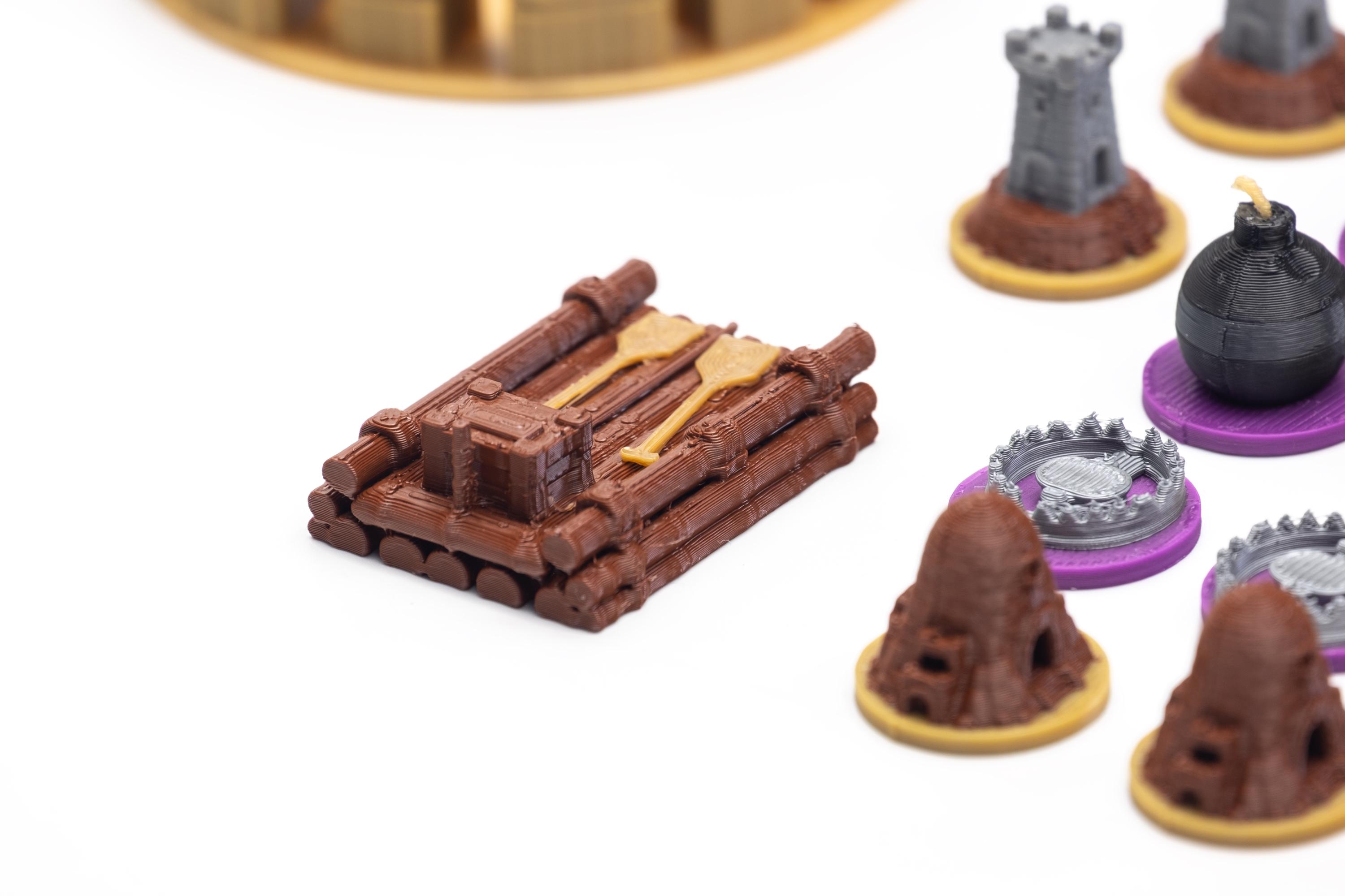 Root Simpathy Token ROOT Board Game 3D Upgrade Kit – 38 Deluxe Tokens for Underworld ...