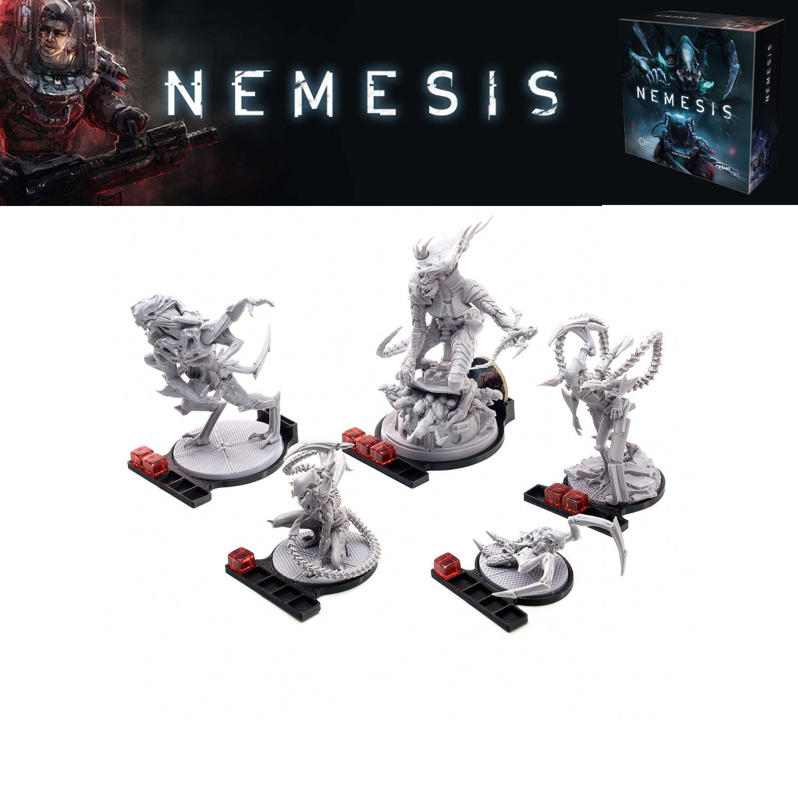 NEMESIS Accessories STL FILES hades 2 