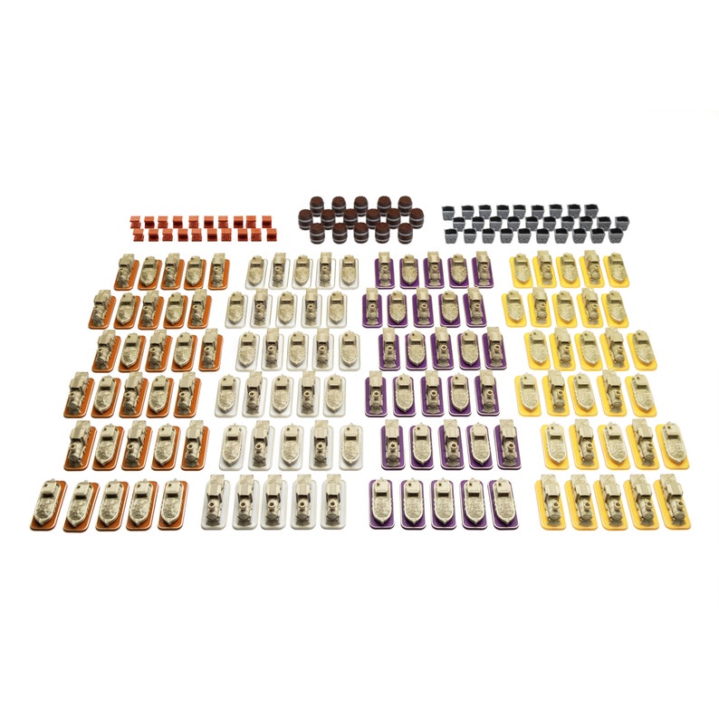 Brass Birmingham: alternative 3D Tokens Full set 185 pieces original colors image 9