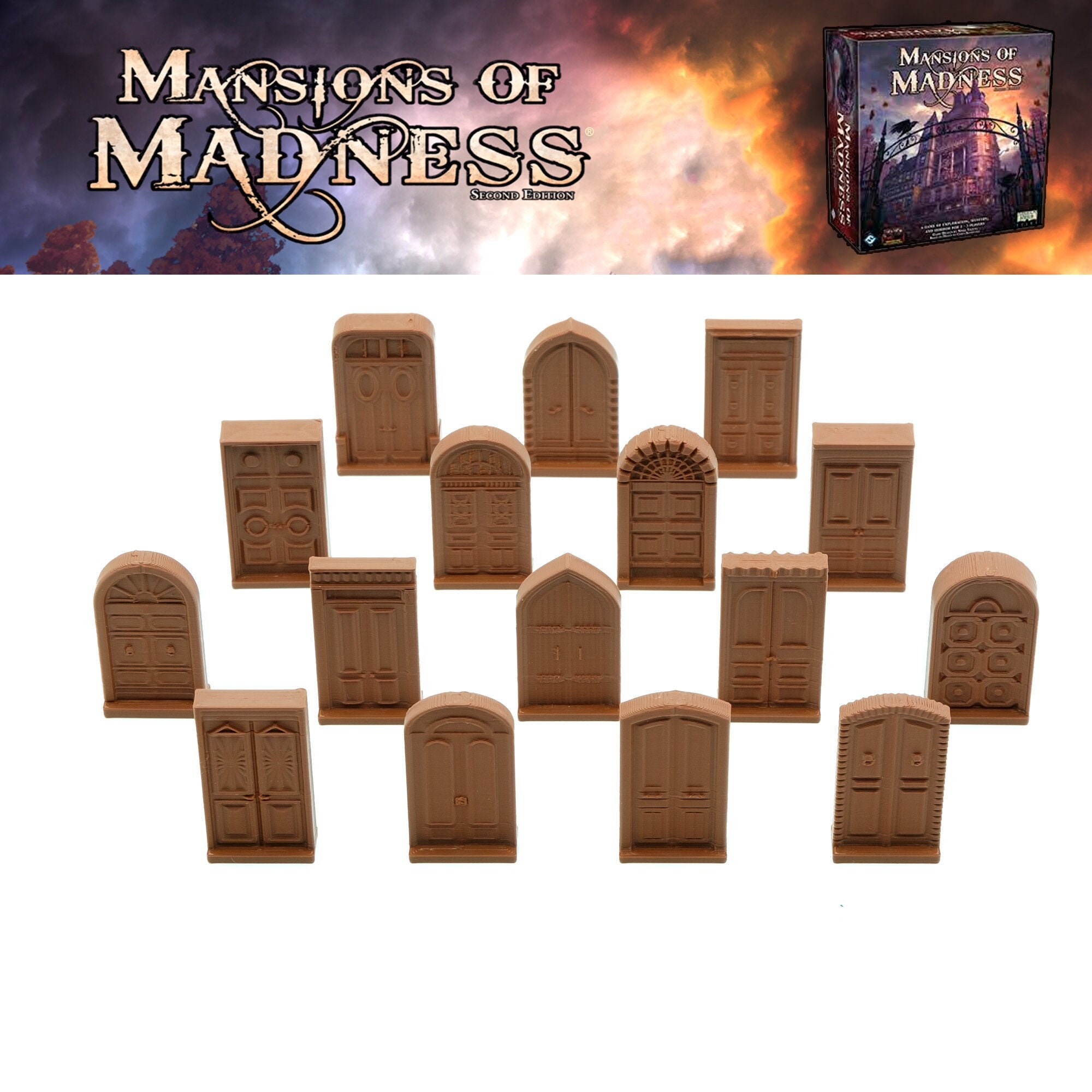 Confezione Da 5 Pezzi Player Dashboard Per Mansions Of Madness Second Edition