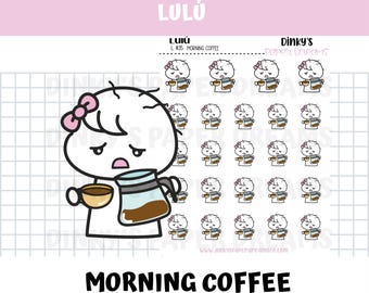 Coffee Planner Stickers